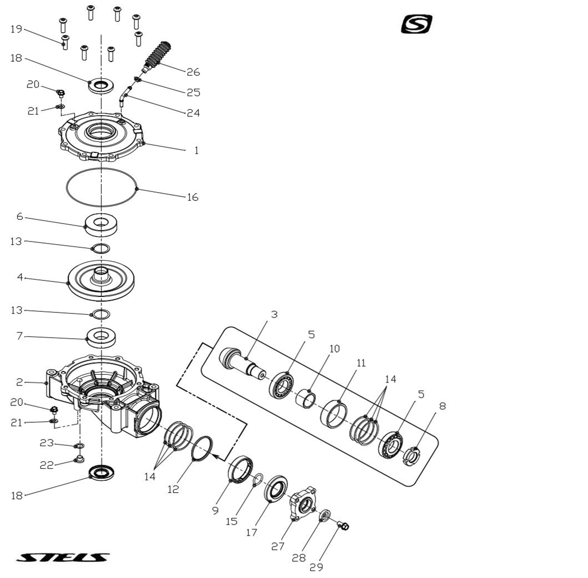 ErsatzteileDifferentialhintenSTELS650_800_850Guepard